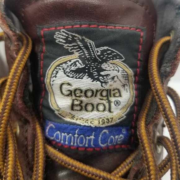 Georgia Boot, Leather, Steel-Toe, Lace-Up Women's Sz. 7M Work Boot - Picture 7 of 12